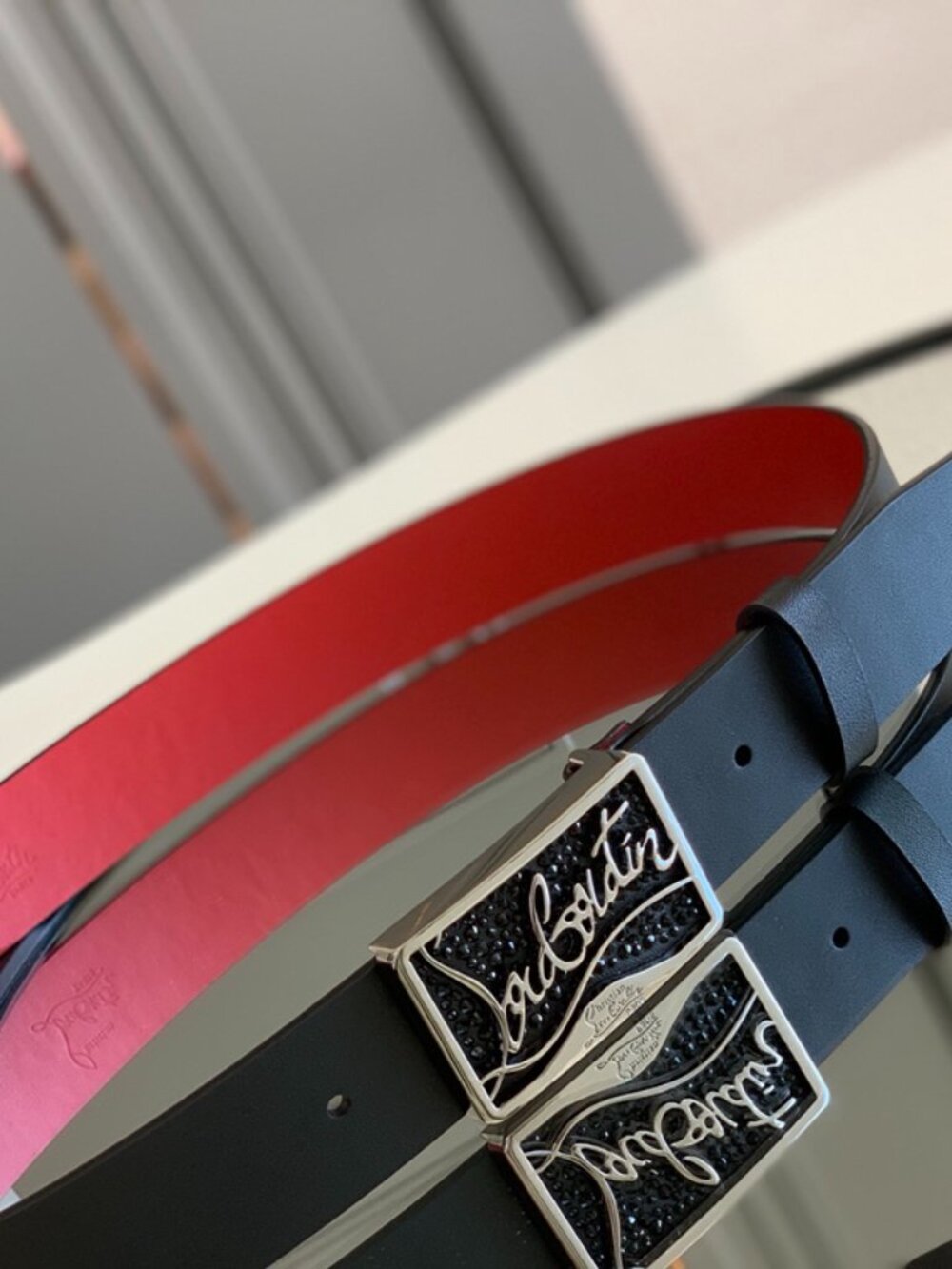 Christian Louboutin men's belts - Picture 6 of 6